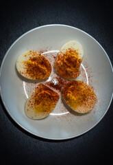deviled eggs