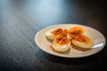 deviled eggs