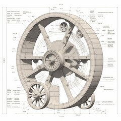 Reinventing the Wheel, Ai Generated Schematics Necessary to Reinvent the Wheel