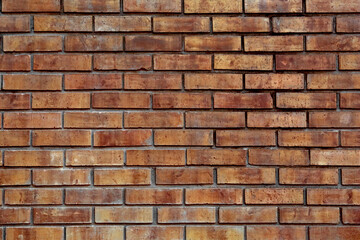 Texture of grey brick wall as background