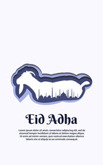 eid adha flat design