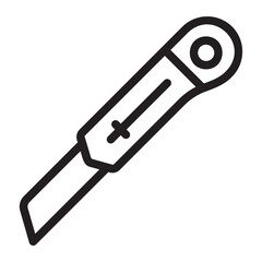 cutter line icon
