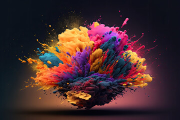 Colourful Explosion