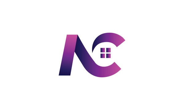home inspections NC letter logo design