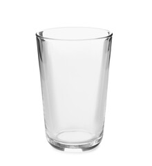 Empty glass isolated on white background