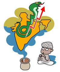 成長するインド