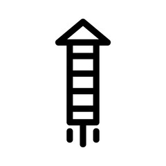 dynamite icon or logo isolated sign symbol vector illustration - high quality black style vector icons