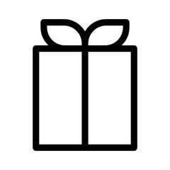 gift icon or logo isolated sign symbol vector illustration - high quality black style vector icons