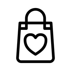 hand bag icon or logo isolated sign symbol vector illustration - high quality black style vector icons