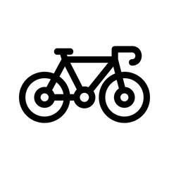 Fototapeta premium cycling icon or logo isolated sign symbol vector illustration - high quality black style vector icons