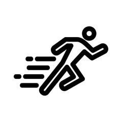 fast icon or logo isolated sign symbol vector illustration - high quality black style vector icons