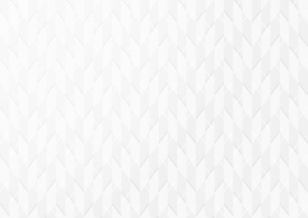 Abstract background in white and grey gradient color. White background texture with geometric pattern for banner, book cover design, poster, flyer, website backgrounds. Vector Illustration.