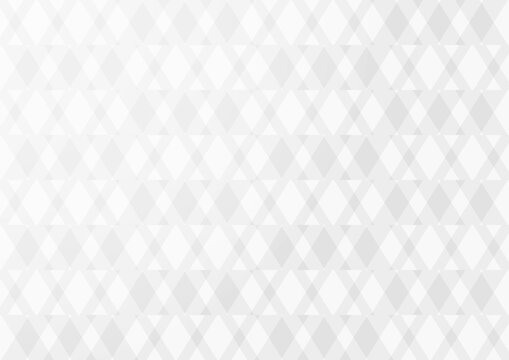 Abstract background in white and grey gradient color. White background texture with geometric pattern for banner, book cover design, poster, flyer, website backgrounds. Vector Illustration.