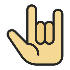 Obraz premium Love line icon