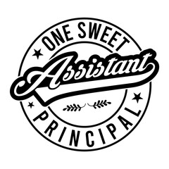 One sweet assistant Principal svg