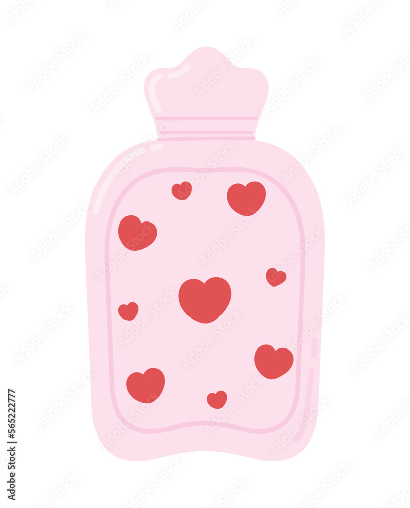 Sticker hot water bag for women