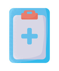 Fototapeta premium medicine clipboard record