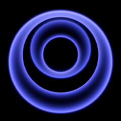 Fantastic abstract colored optical shapes as a background.