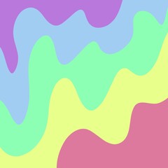 abstract colorful background with waves