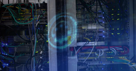 Composition of scope scanning and data processing over computer server