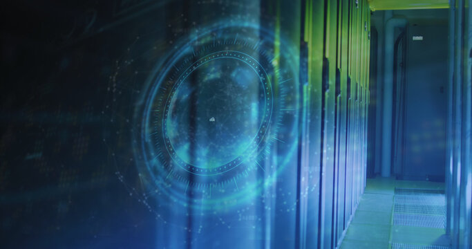 Composition of scope scanning and data processing over computer servers