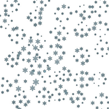 snowflakes on white background with grey stars 
