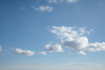 晴れた日の空