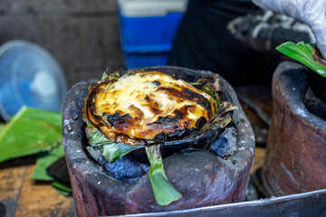 Popular Traditional Filipino Street Food bibingka