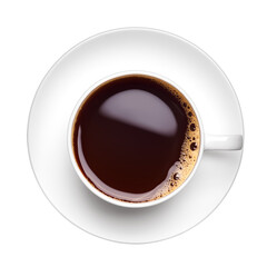 cup of black coffee	
