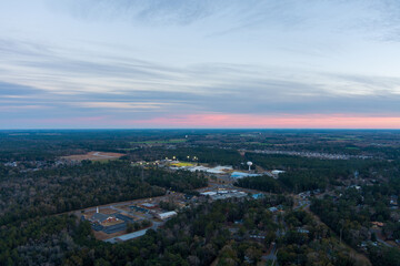 Daphne, Alabama at sunset 