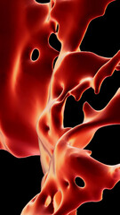 Abstrack Background 3D Rendered