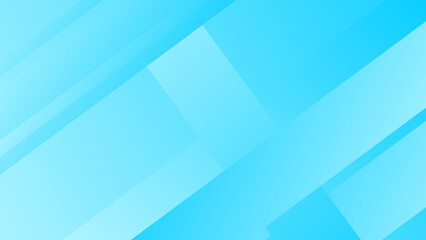 Soft blue stripes background. Geometry abstract background. Minimal object and gradient.