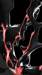 Abstrack Background 3D Rendered