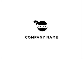 Ninja logo illustration © muhammad