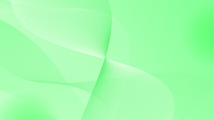 A green abstract minimal gradient wavy background.