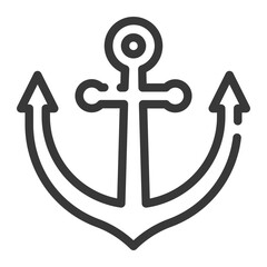 anchor line icon