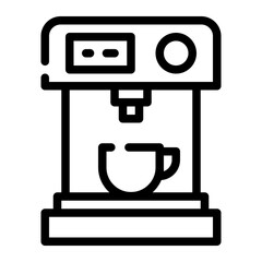 Coffee Machine line icon