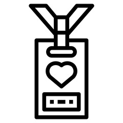 membership line icon style