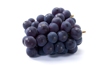 Grape photo on white