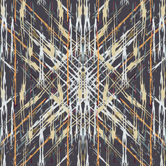 ethnic seamless pattern chevron dye tie batik