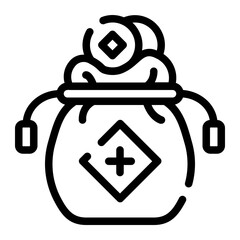 Money Bag line icon