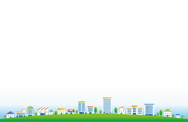 街　風景　背景