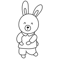 Cute Easter Egg, Bunny Easter Hunt Egg, Easter Elements