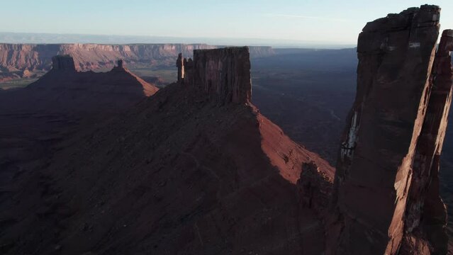 Drone Footage of Castleton Tower: A Climber's Paradise