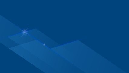 Blue abstract background. Dynamic shapes composition and smooth gradient. Vector illustration.