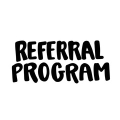 People making money from referral. Refer a friend or Referral marketing concept. Social media marketing for friends. Vector illustration