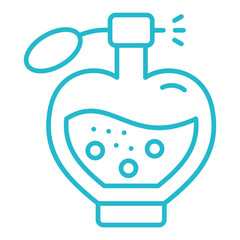 Perfume Multicolor Line Icon