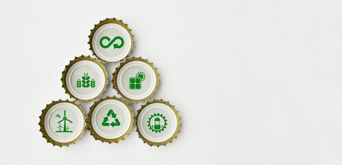 circular economy icon	