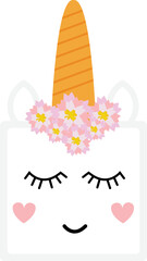 Unicorn Vector image or clipart