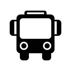 Bus icon vector on trendy design